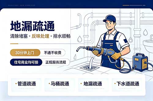 襄阳地漏疏通