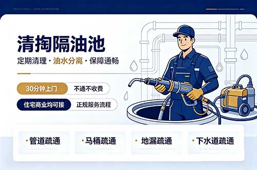 襄阳清掏隔油池